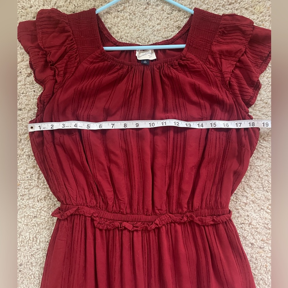 Universal Thread Flutter Sleeve Cottage-Core Dres… - image 4